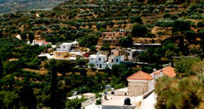 Traditional mountain villages in east Crete